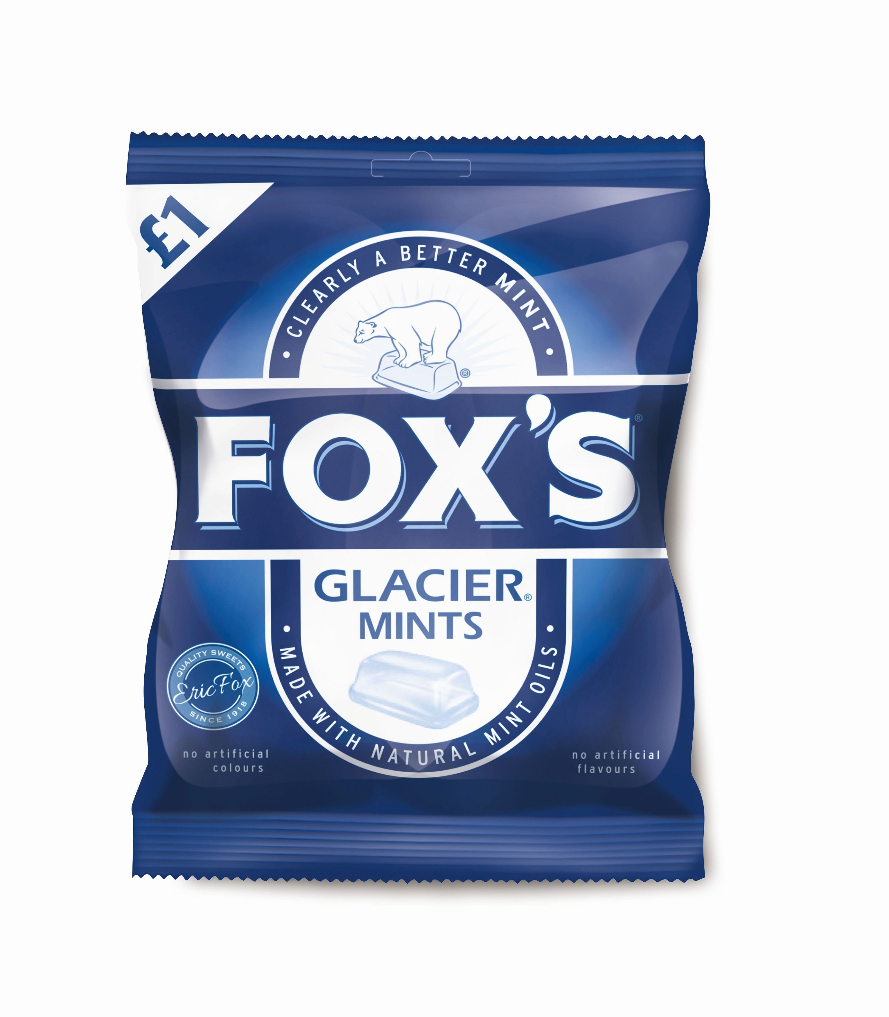 Fox's Glacier Mints 130g RRP 1 CLEARANCE XL 99p